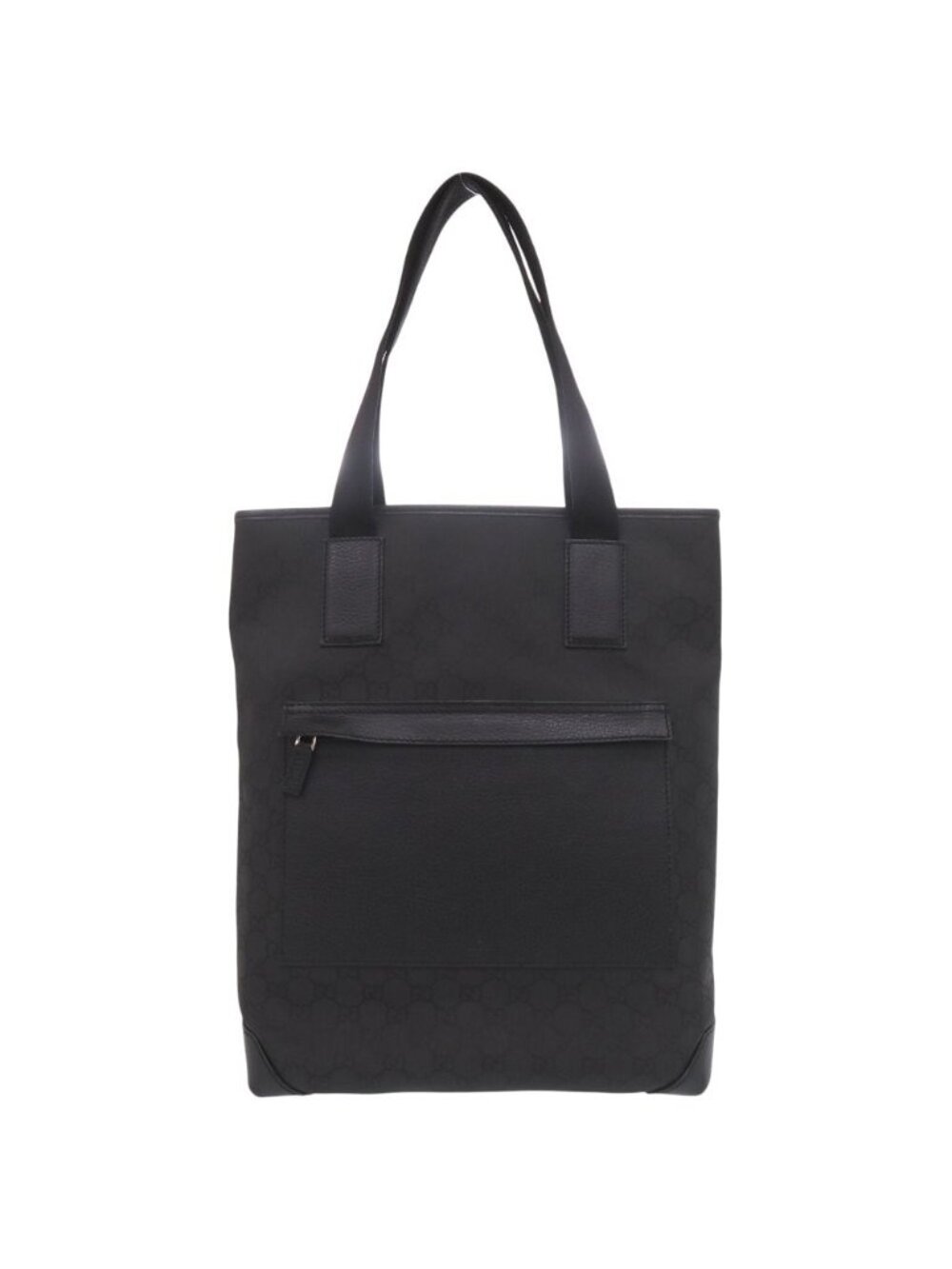 Gucci GG Canvas Nylon Black Tote
